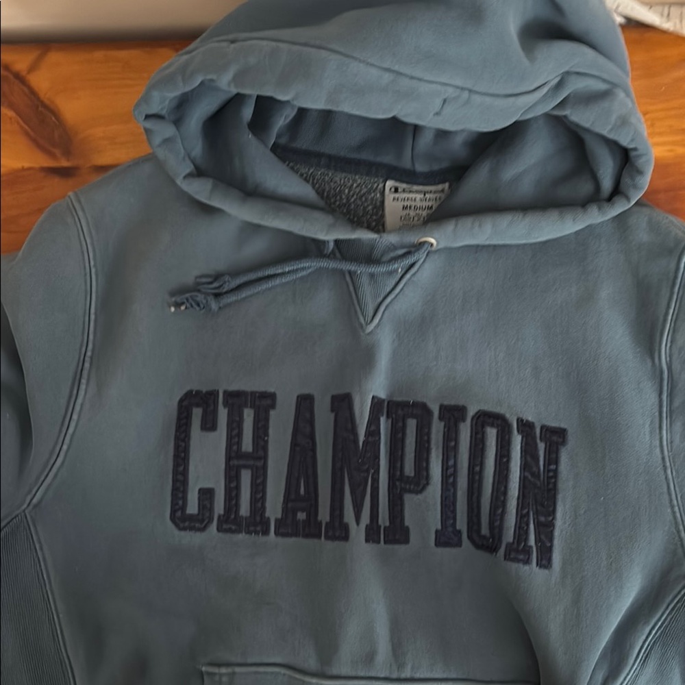 Champion Blue Hoodie